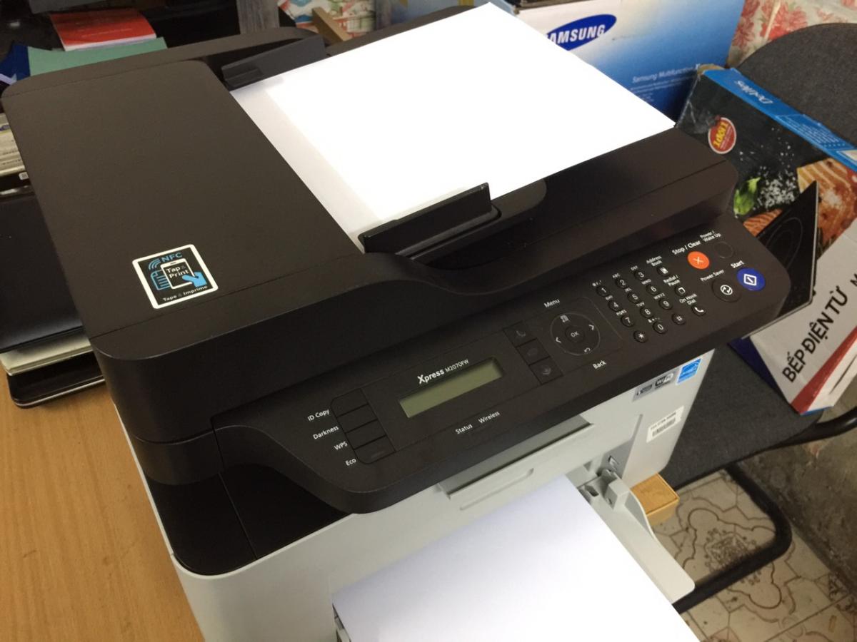 Máy in đa chức năng Samsung m2070fw dễ dàng tương tác với điện thoại, máy tính Máy in đa chức năng Samsung m2070fw dễ dàng tương tác với điện thoại, máy tính