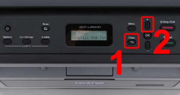 Bấm vào phím + để xác nhận Reset