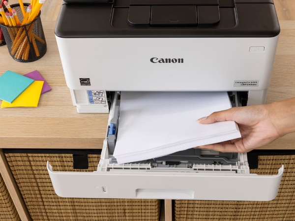 Máy in Canon LBP246DW hỗ trợ in hai mặt tự động