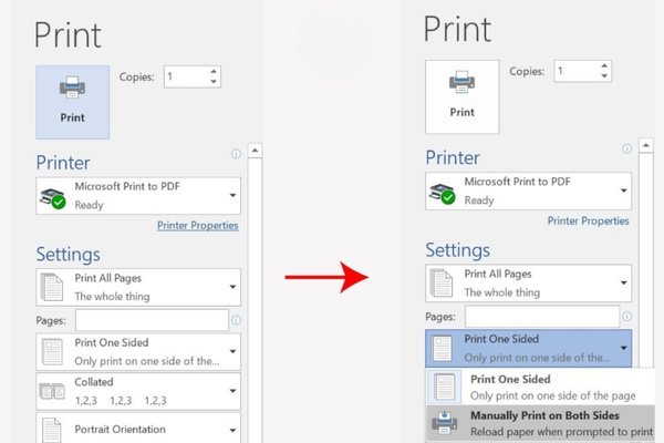 Kiểm tra và thiết lập in 2 mặt trên máy in Hp M402D