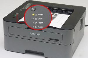 Cách xử lý máy in brother HL L2321d báo lỗi toner